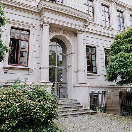 Eingang Campus Bleichstraße