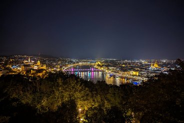 Budapest bei Nacht 