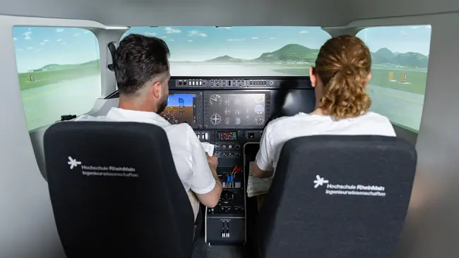 Flugsimulator der HSRM