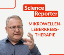 Science Reporter im Medizintechniklabor © Marcel Geibel | hessenschaftwissen.de