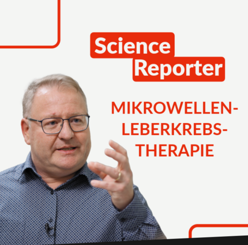 Science Reporter im Medizintechniklabor © Marcel Geibel | hessenschaftwissen.de