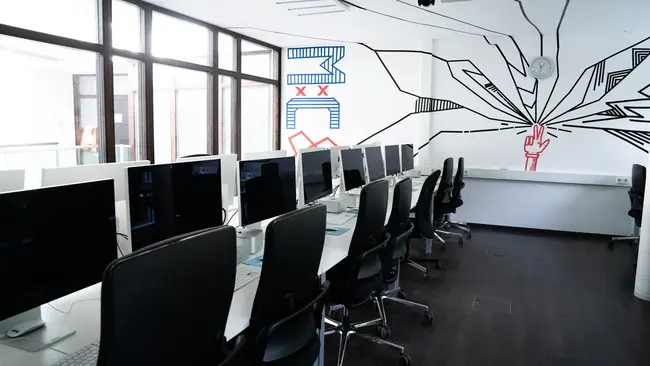 Räume der Studiengänge M:C&P und Screen Arts Räume der Studiengänge M:C&P und Screen Arts