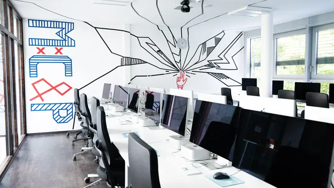 Räume der Studiengänge M:C&P und Screen Arts Räume der Studiengänge M:C&P und Screen Arts