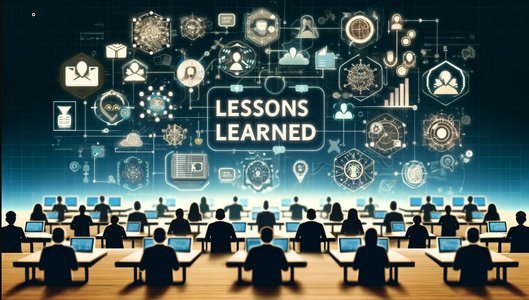 «Lessons Learned», Bild generiert von Dall-E, 29.05.2024