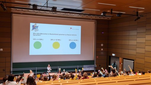 Fremdsprachenvortrag Kinderuni