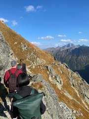 Wanderung in den Bergen